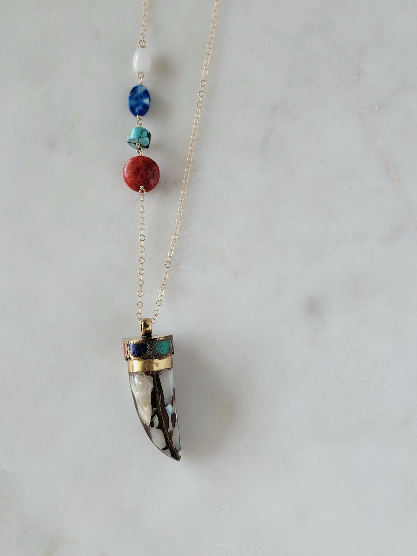 the earth breathes 6 necklace