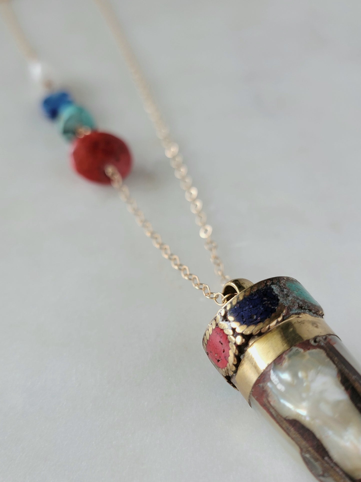 the earth breathes 6 necklace