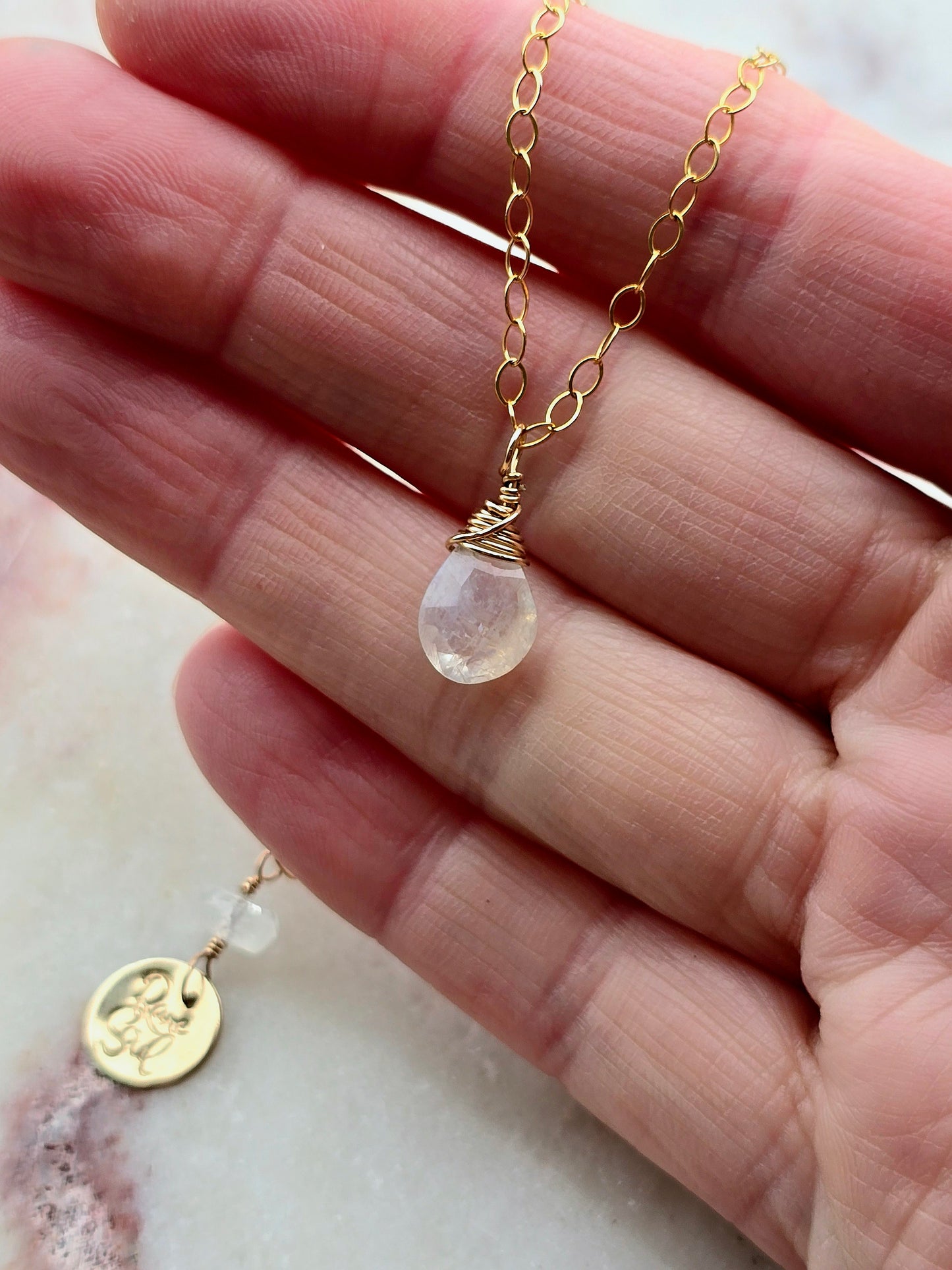 golden hour necklace