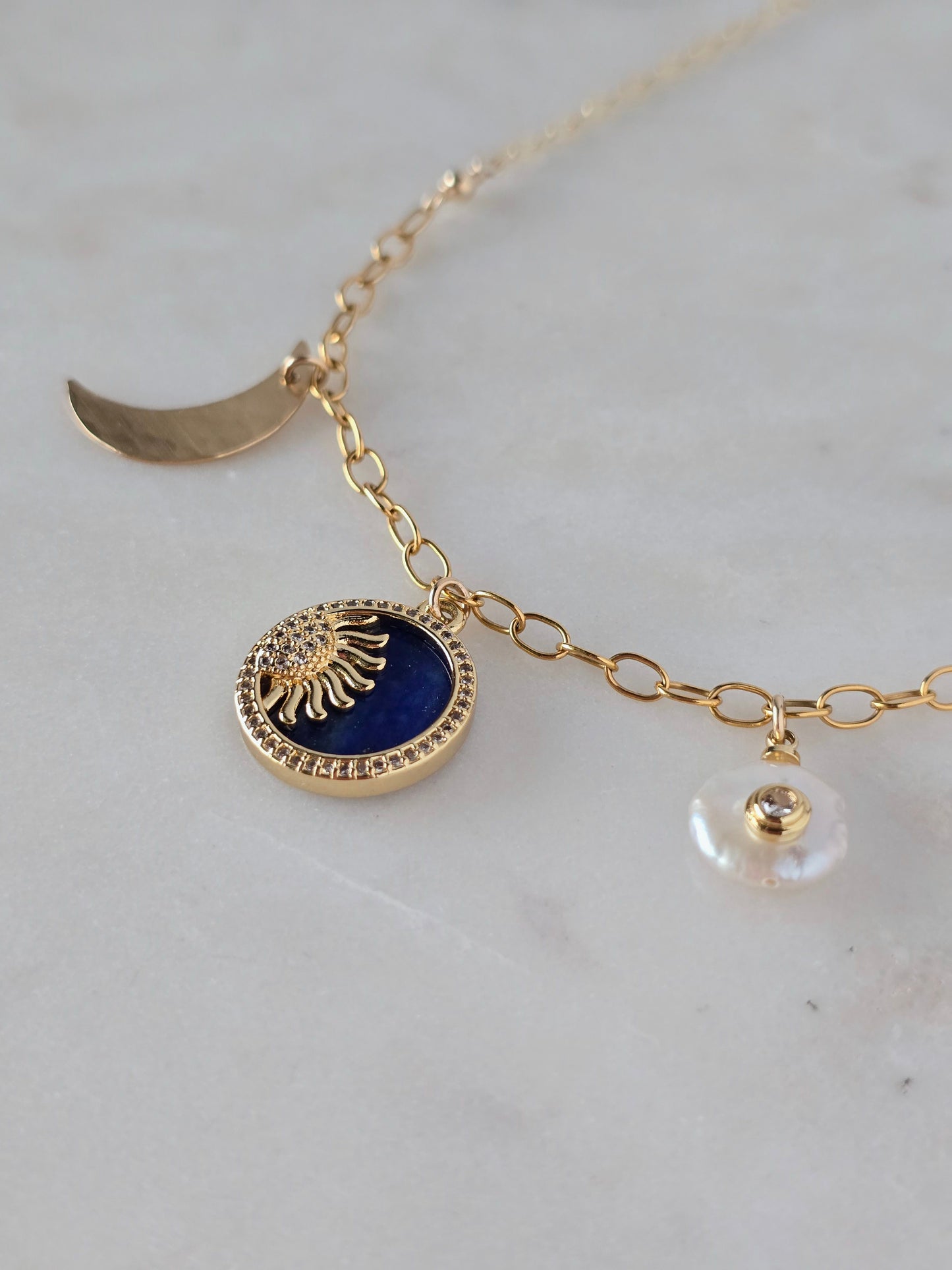 celestial charm necklace