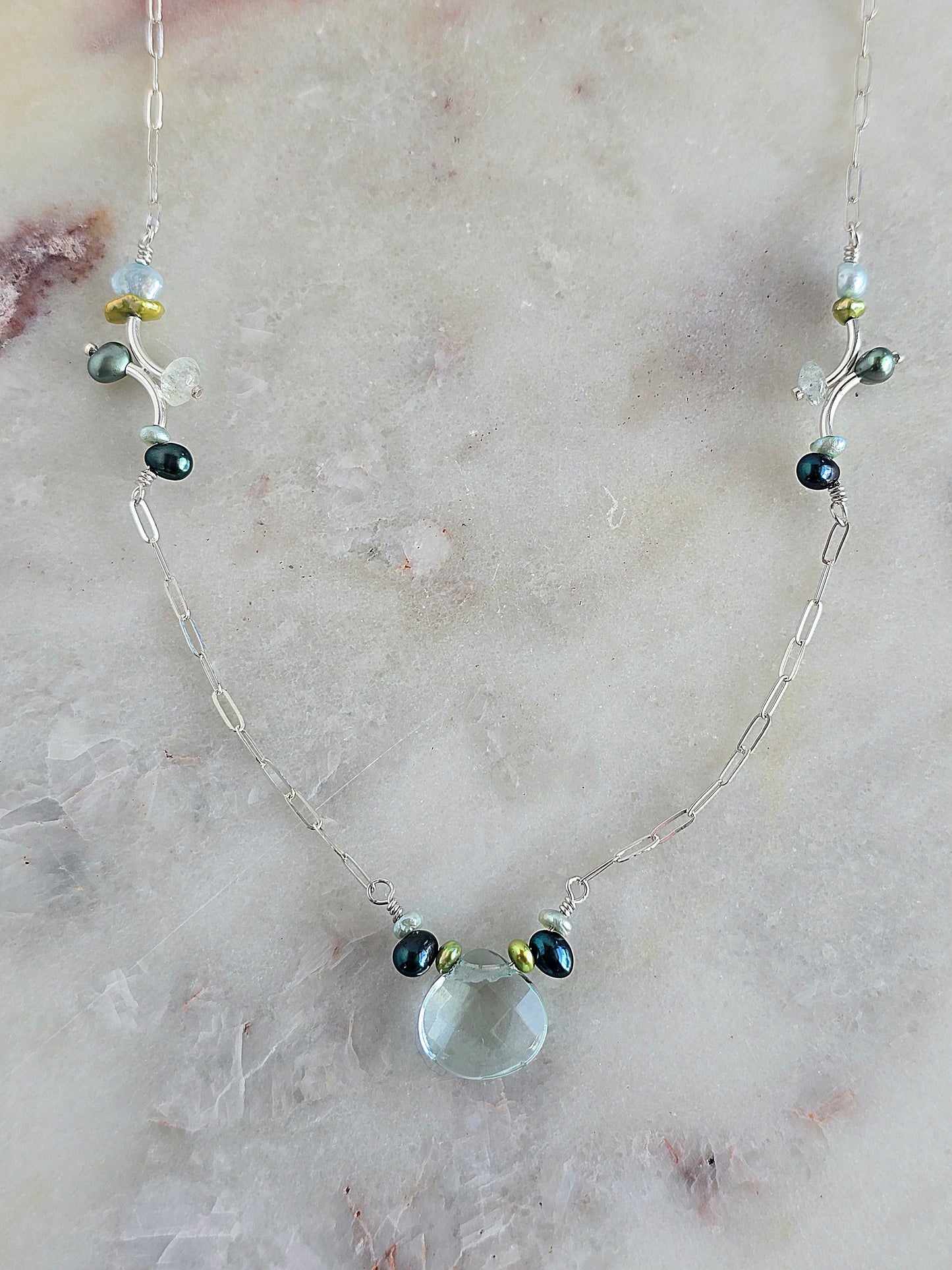 teal me more necklace