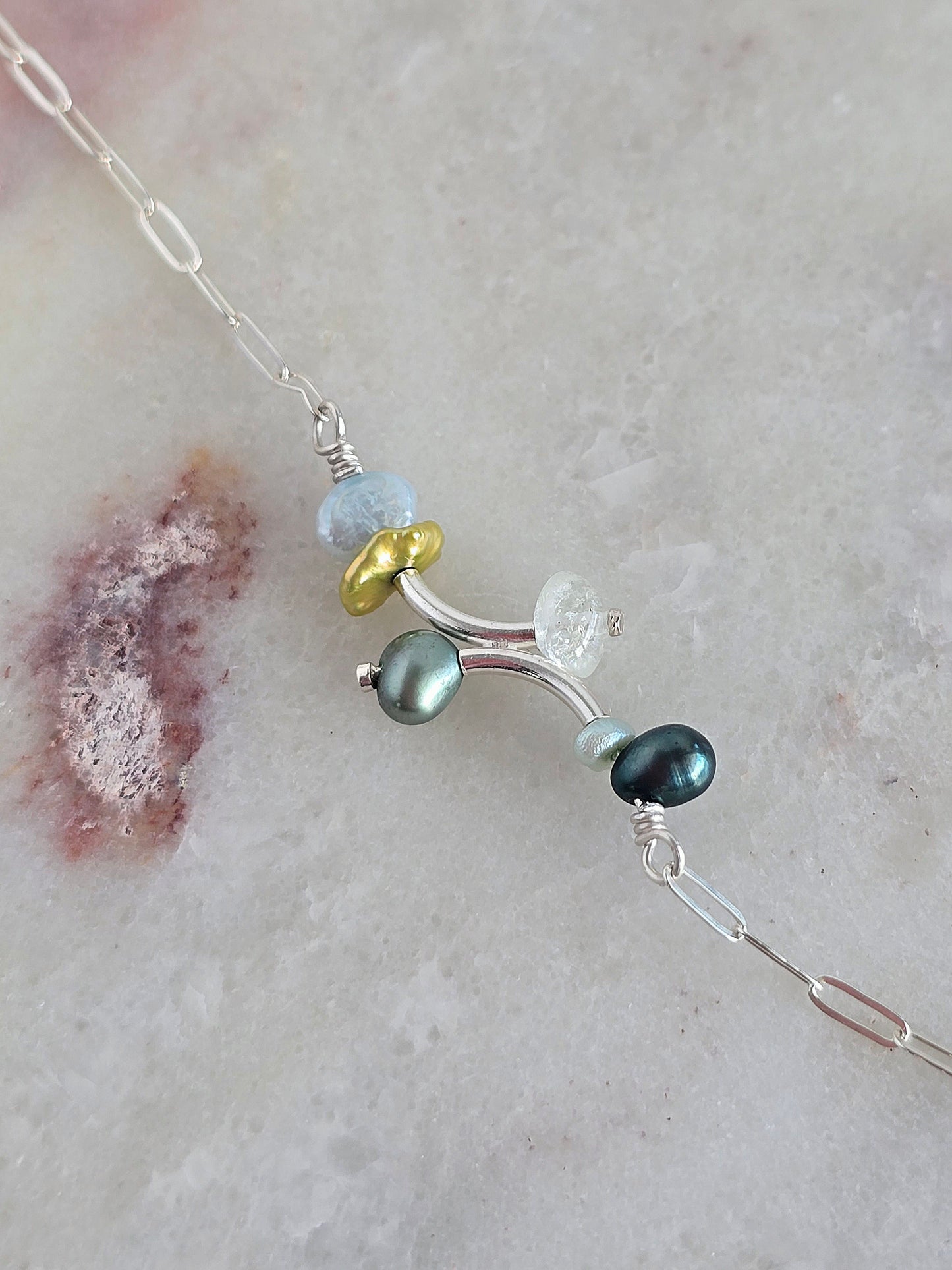 teal me more necklace