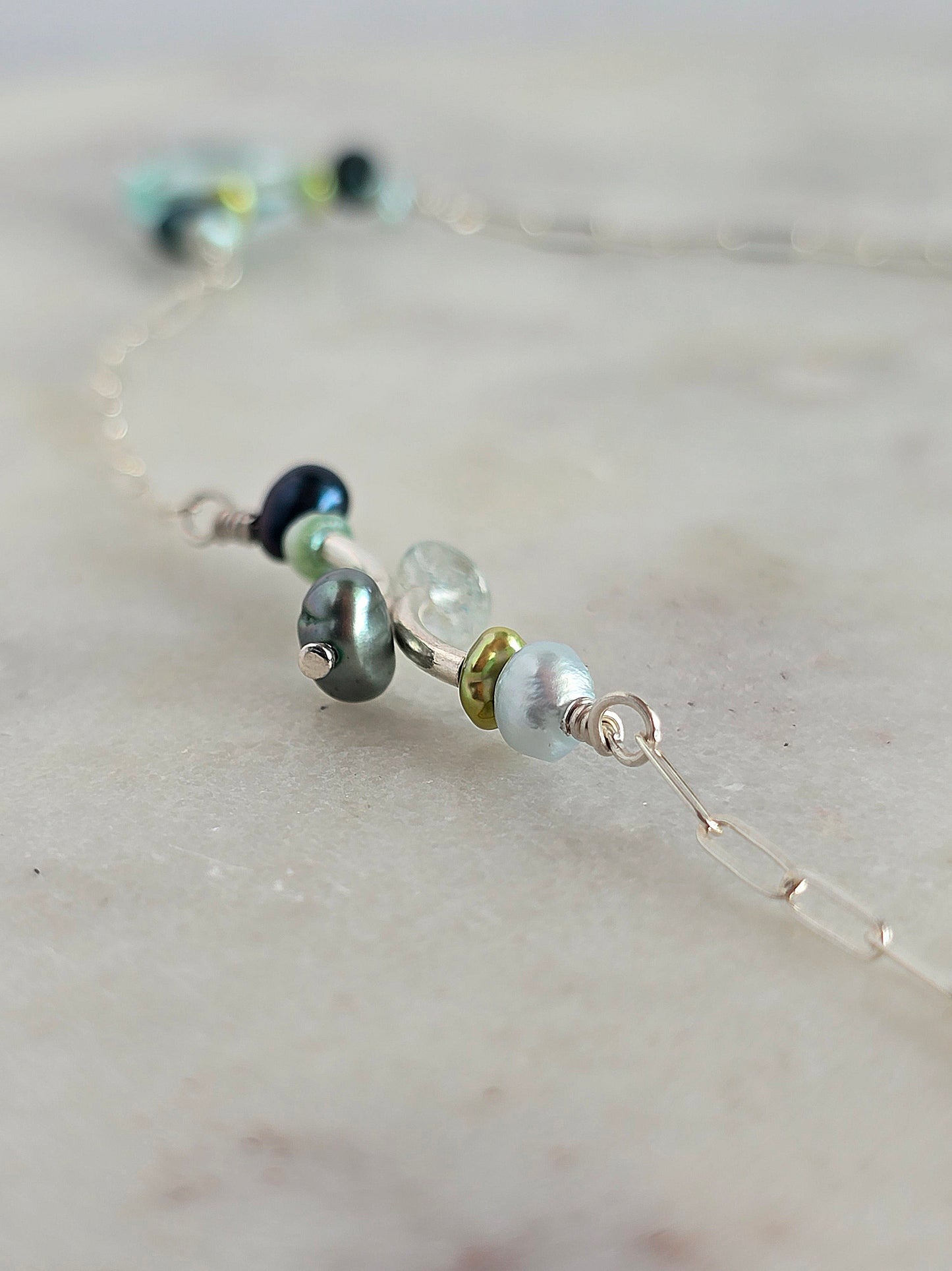 teal me more necklace