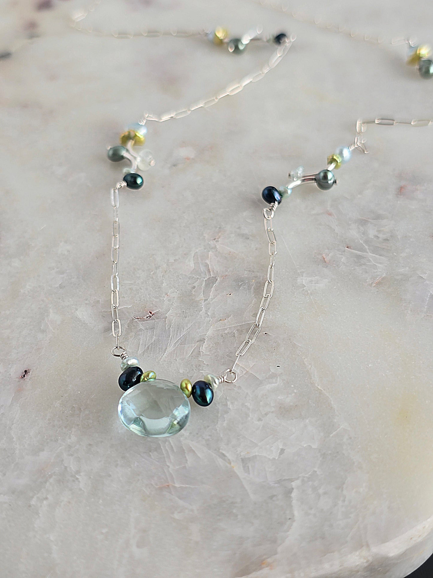 teal me more necklace