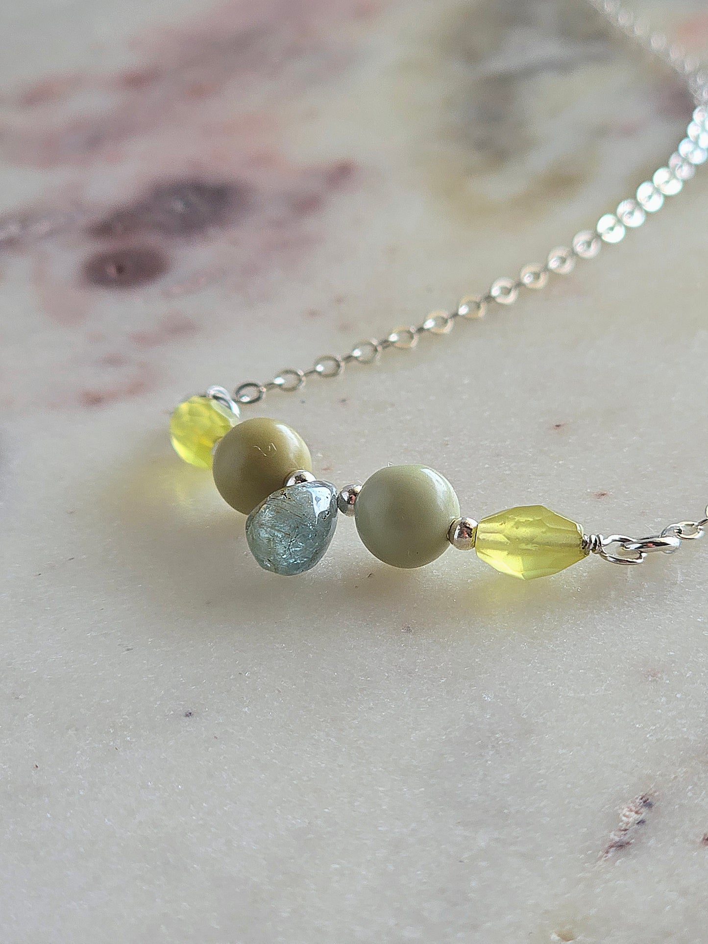 citrus sea-esta, too necklace