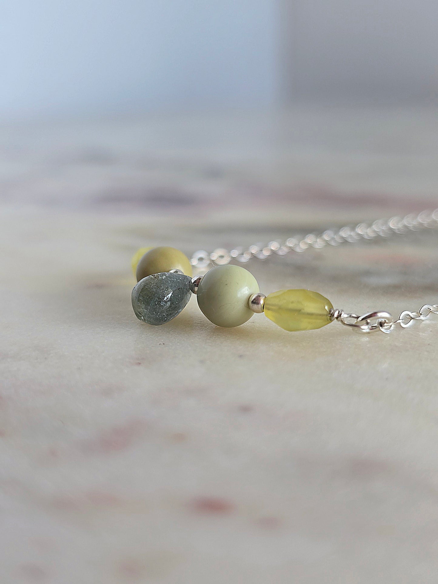 citrus sea-esta, too necklace