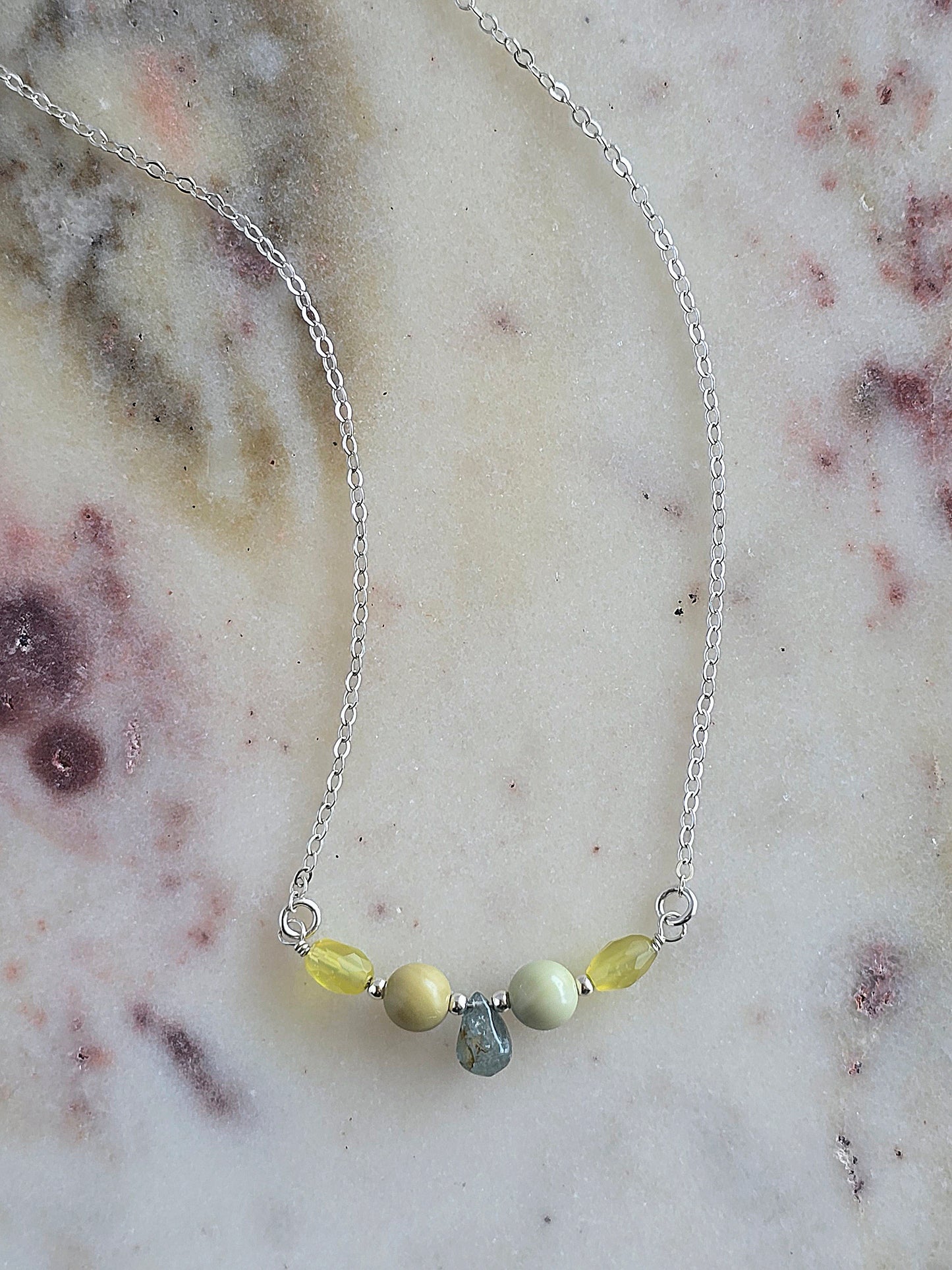 citrus sea-esta, too necklace