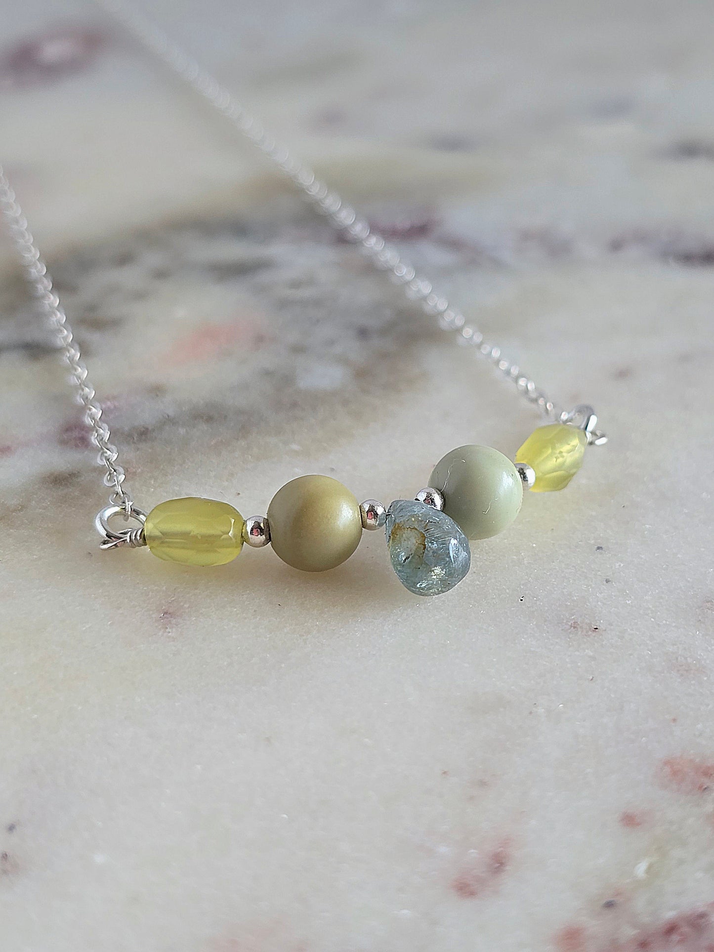 citrus sea-esta, too necklace